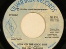 INVITATIONS modern soul 45 on SILVER BLUE “Look On The Good Side” HEAR