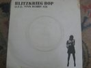 BLITZKRIEG BOP, U.F.O. rare ORIGINAL PUNK LIGHTNING LABEL 7