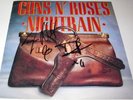 GUNS N ROSES Nightrain Duff McKagan Appetite for Destruction Steven Adler SIGNED