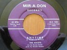 Ascots Anytime b/w Sometimes I Wonder Mir-A-Don Rare Northern Soul