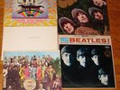 The Beatles 6 LP Rubber Soul Sgt Pepper White Album Magical Mystery Meet records
