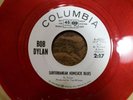 BOB DYLAN Subterranean Homesick Blues WHITE LABEL PROMO RED VINYL NM #