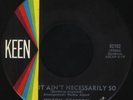MILTON GRAYSON It Ain't Necessarily So Northern Soul Mod Keen 82101 45 NM