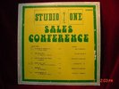 SALES CONFERENCE  '  ON STUDIO ONE  SILKSCREEN COVER  IN VG++