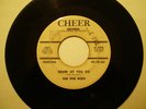 45 -RARE DOO WOP CHEER-4002 BY THE FIVE DISCS-LISTEN