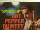 ART PEPPER LP '60 CONTEMPORARY SMACK UP STEREO VG++ TO VG+++
