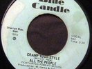 All The People 45 BLUE CANDLE Cramp Your Style CLASSIC RARE FUNK