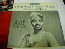 SOUL PICTURE SLEEVE: Mary Wells I don't want to Motown