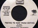 Nancy & The Kintwetts 45 MERCEDE PROMO Trying To Keep From Crying RARE FUZZ FUNK