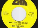 DEE EDWARDS Why Can't There Be Love NORTHERN SOUL funk 45 crossover SISTER FUNK