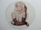 MADONNA- INTERVIEW 80- PICTURE DISC SHAPED  - EXC.