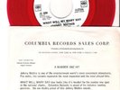 Johnny Mathis Columbia 42666 '63 red vinyl 45/PS What Will Mary Say promotional