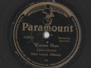 Scarce Blind Lemon Jefferson Paramount 12425 Wartime Blues/Booger Rooger Blues