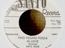 Teen Rocker-Anita Wood-Two Young Fools In Love-Santo 9008-PROMO-VG++ NICE