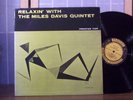 MILES DAVIS LP RELAXIN' WITH MILES PRESTIGE MONO D/G BERGENFIELD VG++