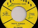 Northern Soul - Ed Crook - That's Alright - Original US Tri-Sound label
