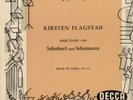 KIRSTEN FLAGSTAD SINGT SCHUBERT U.SCHUMANN- DECCA LK 40286.