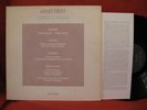 Arvo Pärt Part Tabula Rasa NM LP PLAY TESTED ECM 1275, 25011-1 F Keith Jarrett