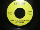  Northern Soul 45 El Anthony On La Cindy L K