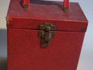 45 RPM Platter-Pak Record Case & 50 Records - Kinks, Chuck Berry, Gentrys, Elvis