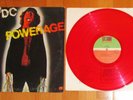 AC/DC Powerage RED VINYL Canada Press Only ORIGINAL ISSUE ACDC RARE