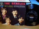 THE BEATLES HEY JUDE LOGO EMI PARLOPHONE 7 + PS ITALY