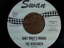 Garage 2-sider 45 The Henchmen Baby what's wrong on Swan VG++ LISTEN