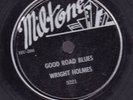 ((Listen))) HOT blues   WRIGHT HOLMES  super rare 1st press MILTONE  