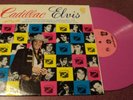 ELVIS PRESLEY CADILLAC ELVIS LP PINK VINYL LIMITED EDITION LIVE RARE
