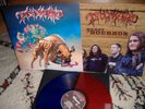 Tankard - Beast Of Boubon LP red/blue  vinyl 100 made Destruction Angel Dust