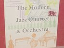 MODERN JAZZ QUARTET and Orchestra-Atlantic STEREO LP NEAR MINT John Lewis-MJQ