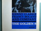 KENNY CLARKE w/DUSKO GOJKOVIC GOLDEN 8 MEGA-RARE ORIG'62 BLUE NOTE MONO PROMO LP