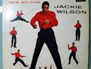 JACKIE WILSON HE'S SO FINE VERY RARE ORIGINAL 1957 BRUNSWICK MONO LP BLACK LABEL