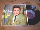 RICK NELSON- IT'S UP TO YOU VINYL 7