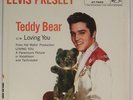 ELVIS PRESLEY “Teddy Bear” rock n' roll 45 + PS picture sleeve RCA 7000 EX  HEAR