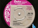 UK EMBER - DOO WOP / SOUL 45 - CLYDE McPHATTER & JACKIE WILSON - TENDERLY - 1962