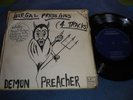 DEMON PREACHER rare 1978 UK PUNK / KBD / PRIVATE SRT ORIGINAL PRESSING 