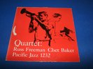 Chet Baker Quartet Russ Freeman PJ 1232 Mono DG