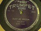 Elmo (Elmore) James DustMy Broom trumpet  doo-wop/blues  78 rpm