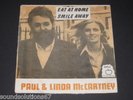 Beatles - Paul & Linda McCartney ( Eat at Home ) V.Rare Norway 1st Press 1971 