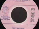 Rare 60's Northern Soul 45 - THE MALIBUS (Duke)