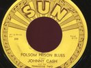 JOHNNY CASH.FOLSOM PRISON BLUES.ORIGINAL45 SUN 232