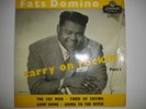 Fats Domino 'Carry on Rockin'  Rare Tri Centre Ex Con London RE-P 115 7