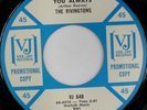rare Soul 45 RIVINGTONS i love you always VEE-JAY Hear