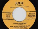 GLORIA ROSEBUD BLACK Would You Believe RARE SISTER FUNK JAZZ 45 * Listen KILLER