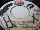 CALVIL BRADFORD CALVIN BRADFORD / LOVE IS PRECIOUS MICRON RARE REGGAE Listen