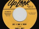 CHARLES MINTZ Give Man A Break RARE FUNK 45 * Listen Up Look KILLER 1st ORIG LBL