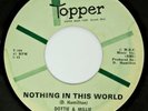 Northern Soul 45 DOTTIE & MILLIE Nothing in This World