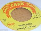 Private Number ERNEST WILSON 1969 Original Crab 7