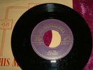 ELVIS PRESLEY SINGLE RECORD, BLUE MOON. GOLD LETTERING HMV. NO CENTRE.GOOD.
